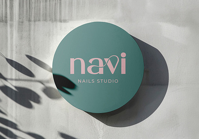 Logo for nail salon branding design graphic design logo typography