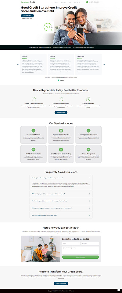 CredGuard – Credit Repair Landing Page for Lead Generation credit repair credit repair landing page credit repair service credit repair website design credit restoration landing page design elementor template web design website