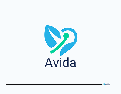 Avidia logo design | Branding | Visual identity branding graphic design logo logo design