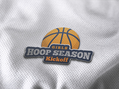 Sports Event Logo Design: Girls Hoop Season Kickoff adobe basket ball basket ball logo basketball logo brand identity branding graphic design logo logo creation logo design logo designer logo maker mascot social media sports sports logo