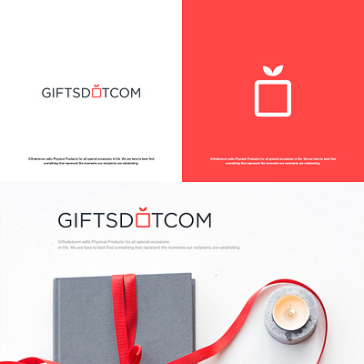 Giftsdotcom Logo branding design graphic design illustration logo modern professional simple ui vector