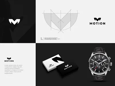 Motion Logo branding design graphic design illustration logo modern professional simple ui vector