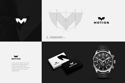 Motion Logo branding design graphic design illustration logo modern professional simple ui vector
