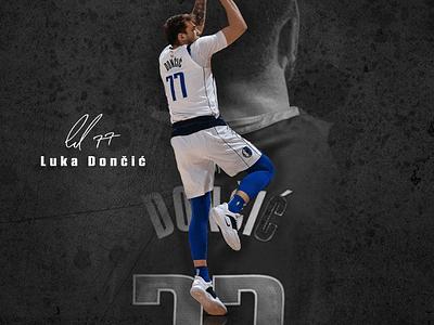 Luka Dončić - NBA Finals 2024 graphic design lukadončić nbaartwork sportsart