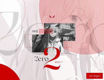 Zero Two graphic design