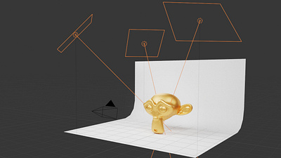 Blender PRO studio lighting setup 3d blender blenderian cgian tutorial