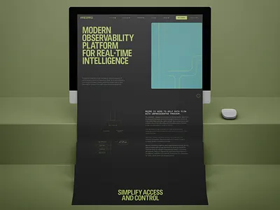 Mezmo Web Concepts ui website design