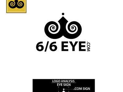 66 eye.com Logo Design brand branding design graphic design logo logo art logo design logo designs