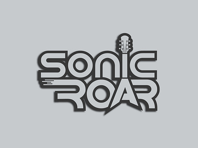 Sonic Roar: Entertainment & The Arts Logo arts branding creative identity dynamic design entertainment graphic design logo design modern logo music sonic roar