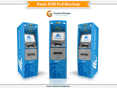 Bank ATM Psd Mockup 3d atm atm machine atm mockup atm mockups atm psd atm psd mockup automatic bancomat bank bank atm banking business card cash cashpoint commercial commercial atm credit currency