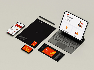 Muthoot Redesign App app design creative design elephant design finance app loan app modern ui muthoot app platform design web design
