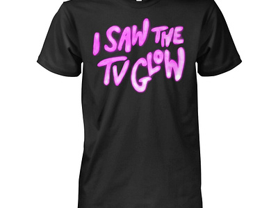 I Saw the TV Glow Merch design illustration