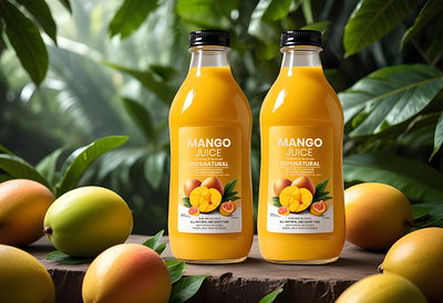 Mango Juice Bottle label design bottle bottle design bottle juice design juice design juice label label labels mango mango juice mango juice bottle label mango juice bottle label design mango juice label mango juice packaging new design new label new packaging packaging design packaging label top label