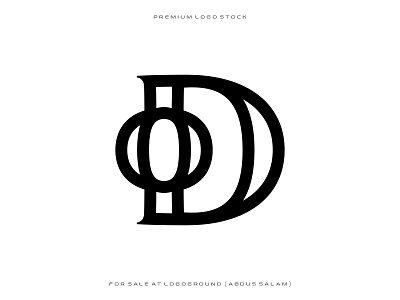 Lettermark Od Or Do Logo 3d animation app art branding design graphic design illustration logo ui
