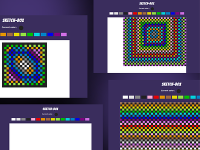 Sketch Box - A SvelteKit HTML Canvas Pixel Art Sketching App. application art backend colors frontend pixel art playground real time sketch sveltekit ui web development website website design