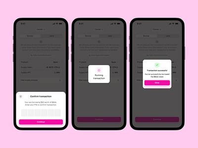 Chain abstraction—confirm transaction app blockchain design ui ux web3