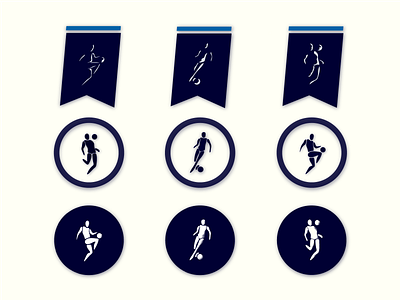Sports icons branding design footbal graphic design icons illustration logo monograms monograms icons sport sports icons summer summer sport