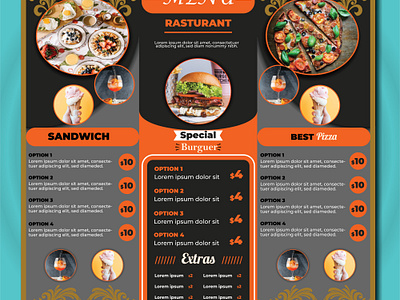 RESTURANT MENU DESIGN food food mene menu menu design menu hierarchy resturant