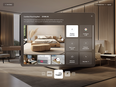 Virtual Reality - furniture showroom augmented reality configurator ecommerce furniture showroom virtual reality virtual showroom vr