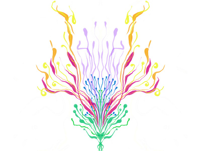 Illustration - Flower 11 graphic design illustration