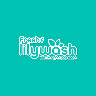 Visual Identity Fresh Lily Wash branding graphic design logo
