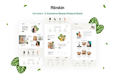 E-Commerce Website For cosmetics and skin products branding cosmatic ecommerce cosmatics website design ecommerce ecommerce webdesign figma skin product website ui ui design web design web ui design