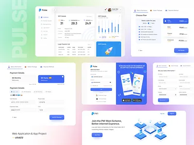 Pulse: Web Application/App/Pricing dashbord design from login minimal price pricing ui ux web web application
