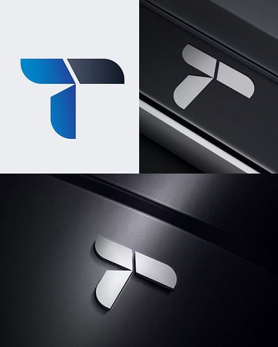 T logo mark brand branding design graphic design icon letter mark logo logo design logo inspire logo mark logo type minimal logo t logo typography vector