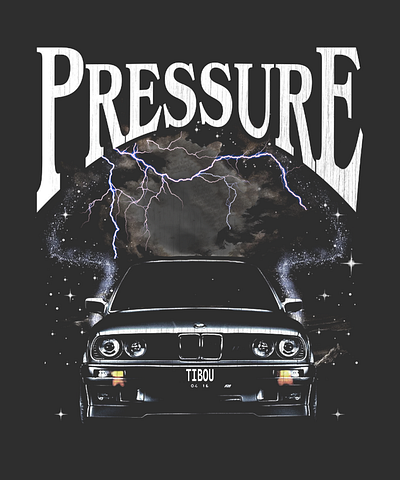 PRESSURE bmw cars graphic design