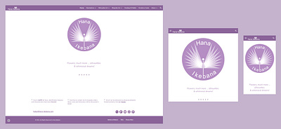 Hana Ikebana - Responsive Website branding colours gdpr graphic design illustration logo social media ui ux