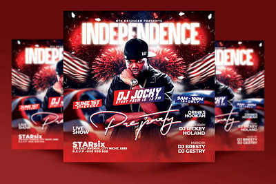 Independence Day Flyer party flyer