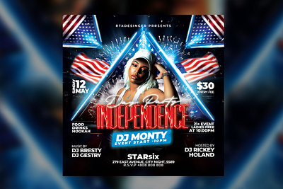 Independence Day Flyer party flyer