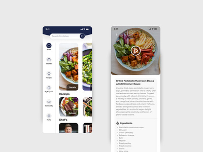 Recipe App Experiment UI ui