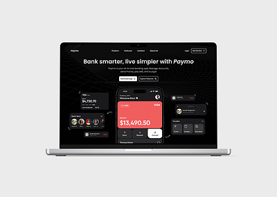 Paymo - Website Landing Page app app design design landing page marketing minimal ui uiux ux web design website wireframe