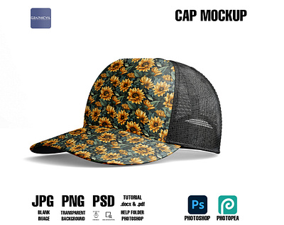 Cap Mockup 2 beret mockup