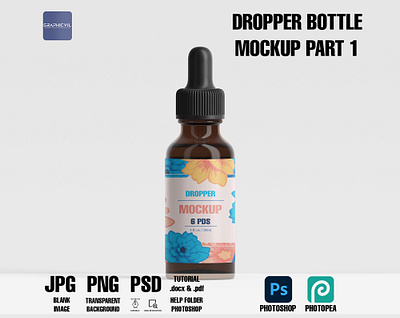 Dropper Bottle Mockup Part 1 1