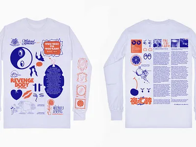 2 Way Tie for Last Vol. 2 apparel apparel design japan not really ux sailosaibin shirt tokyo tokyo design ux weekend romance wordshape zine zine x shirt