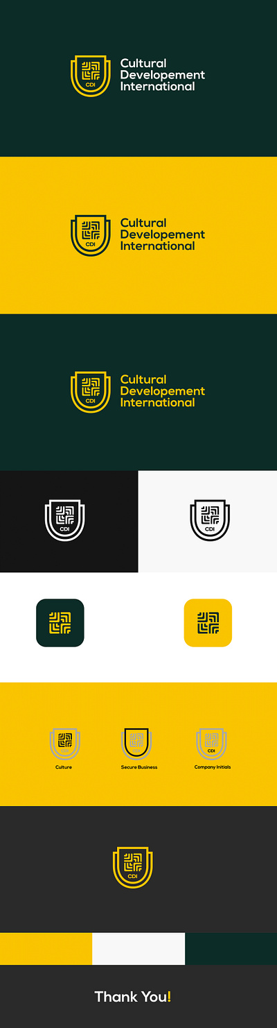Cultural Development International - Logo Design branding design graphic design illustration logo typography vector