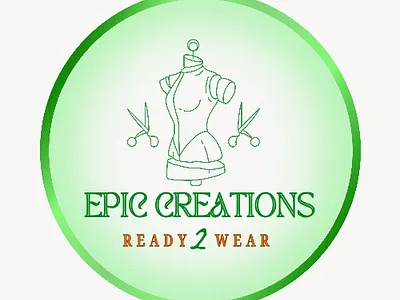 Epic Creations logo design branding graphic design logo