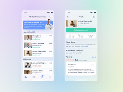Doctor's appointment app appointment booking doctor appointment doctor appon health app health care healthcare medicine mobile app