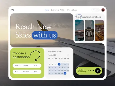 AirFly- ticket sale website