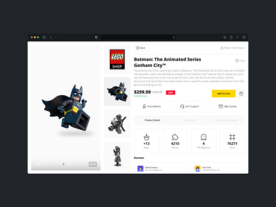 Batman LEGO Adventure: Product Detail Page batman lego product productdetail