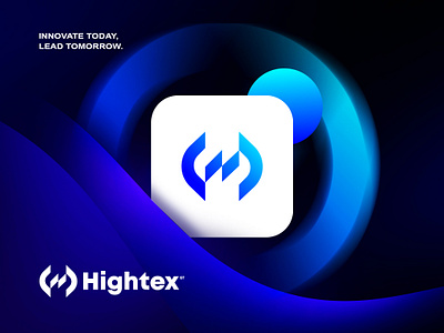 Hightex - Tech, Technology, Branding ai app application creative logo gradient logo h letter logo h logo logo logo design logo designer logo maker modern logo software tech logo technology logo trendy logo ui web web3 website