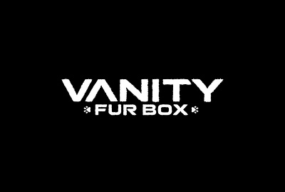 Vanity Fur Box Logo design animal branding custom logo font design fur logo graphic design lettering logo logo designer pet lover petcare professional logo sidlogodesign typography vanity logo