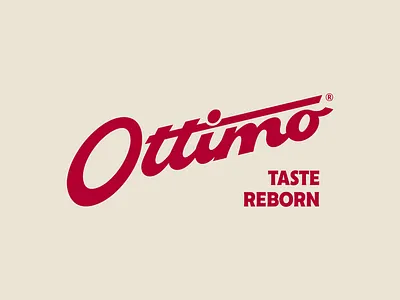 Ottimo pasta brand branding food identity italien italy logo ottimo pasta wordmark