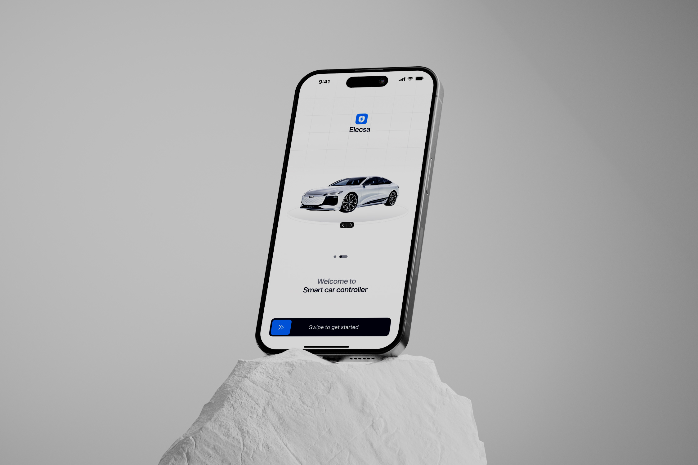 Electric car app design Splash app app design app ui design ios app iphone modern splash ui ux