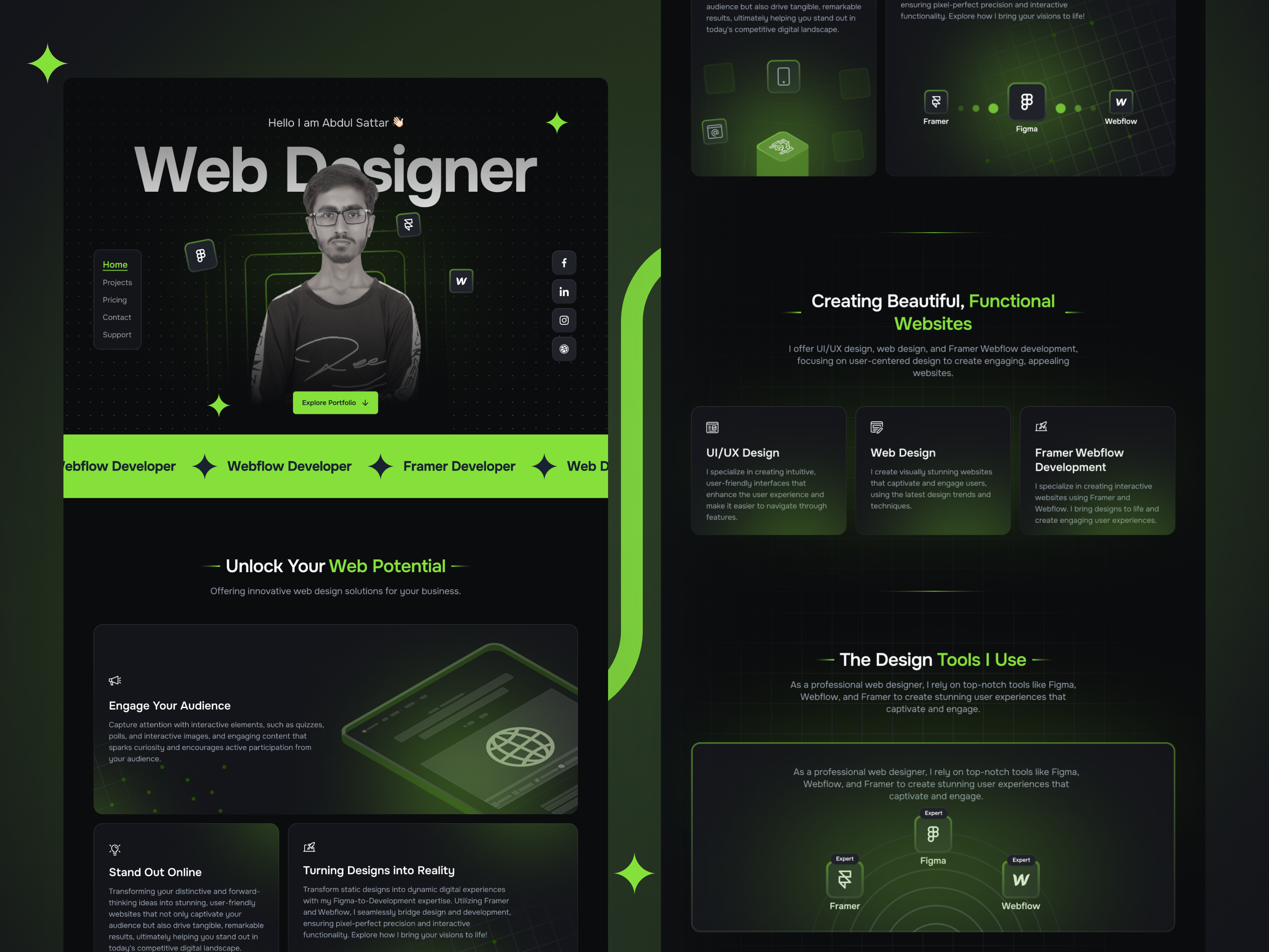 Example of High Converting Landing Page Design