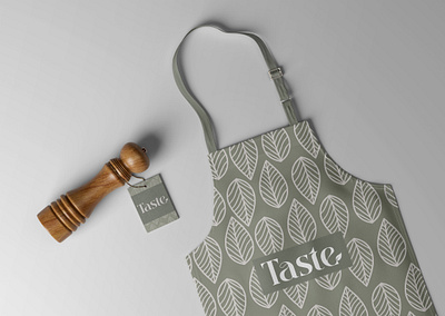 Taste Apron Design branding graphic design pattern design print design