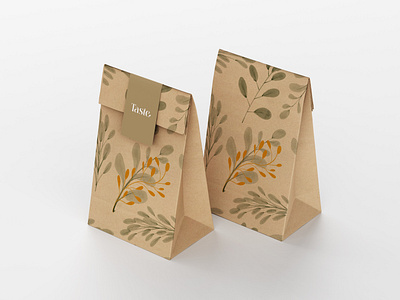 Taste Delivery Bag Design branding graphic design print design product design
