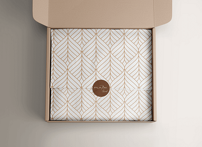 Plain Thread Wrapping Paper Design branding graphic design logo print design